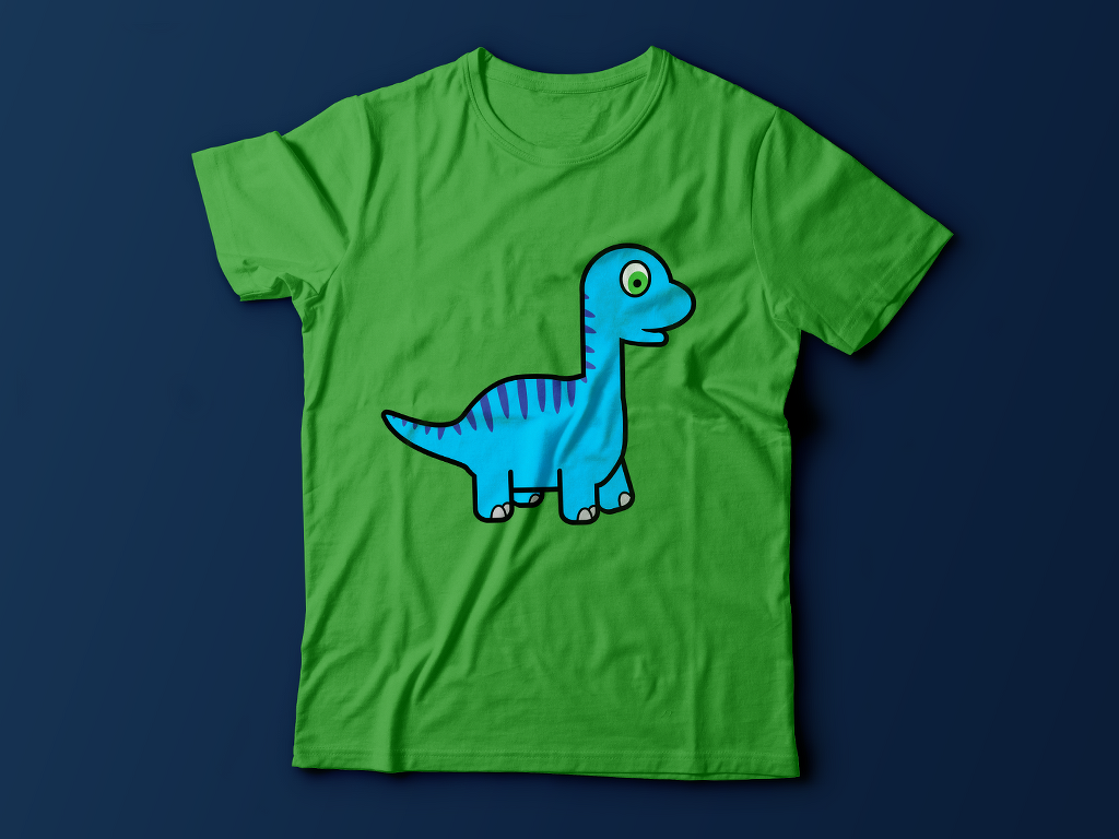 Plotterdatei "Dino 4"