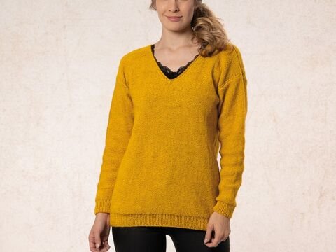 Strickanleitung Damenpullover "Como" 762053