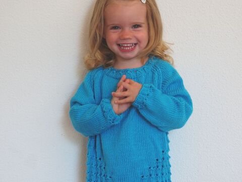Strickanleitung Kinderpullover "Milano" 762058