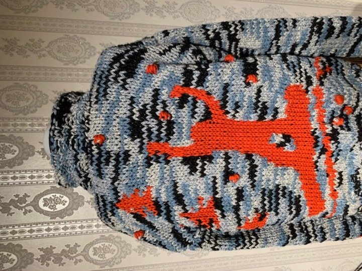 Anleitung für die unisex Strickjacke "Snowboard"