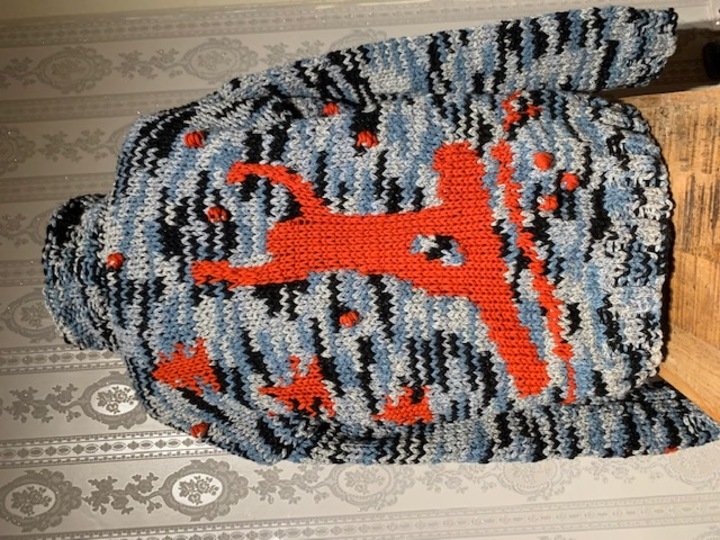 Anleitung für die unisex Strickjacke "Snowboard"