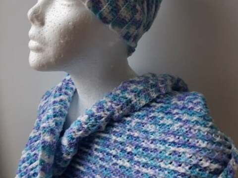 Anleitung Set Twisted Wirl - Loop und Mütze