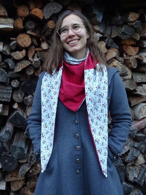 Dreieckstuch Tuch für die ganze Familie nähen Anleitung - Bild 6