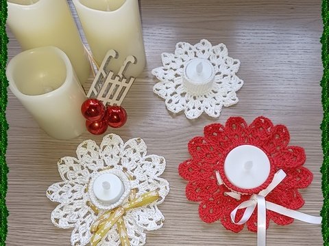 Häkelanleitung Teelichthalter schnell gemacht