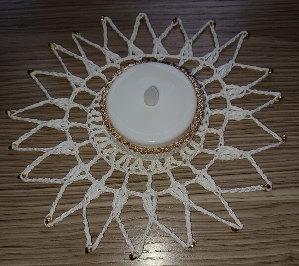 Häkelanleitung Teelichthalter schnell gemacht