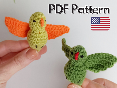 Crochet birds pattern