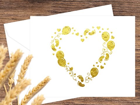 Plotterdatei Baby Ballons