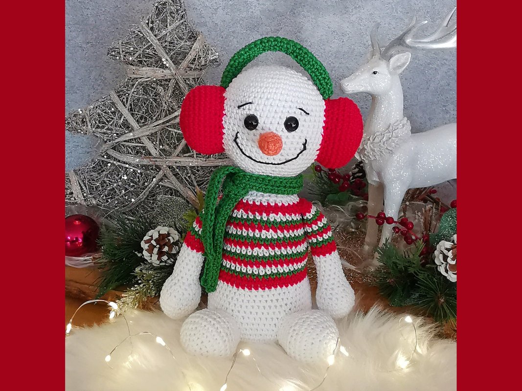 Snowman - crochetpattern