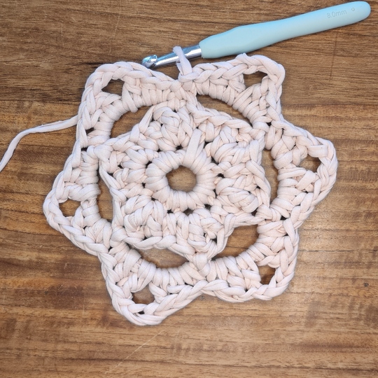 Traumf&auml;nger h&auml;keln STARFLOWER, H&auml;keln f&uuml;r Anf&auml;nger, PDF-Anleitung download