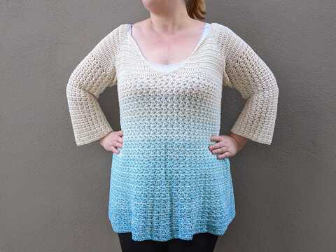 Snowy - Pulli/Tunika/Kleid in allen Damengrößen