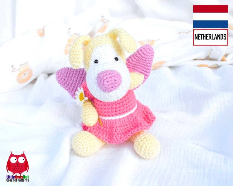 302NLY Haakpatroon Buffy de elfjes prinses - Amigurumi