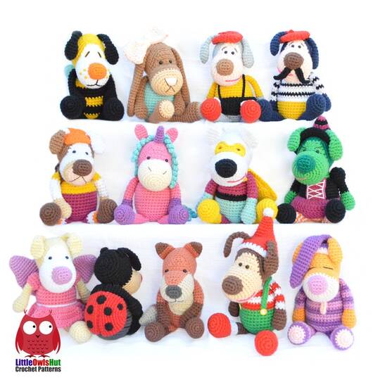 302NLY Haakpatroon Buffy de elfjes prinses - Amigurumi