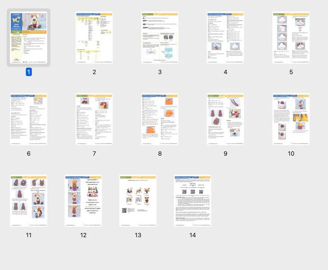 302NLY Haakpatroon Buffy de elfjes prinses - Amigurumi