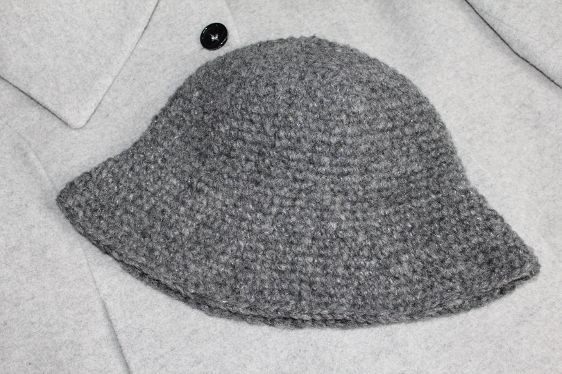 "ohne Glitzer - ohne mich" Damenhut häkeln PDF-Anleitung