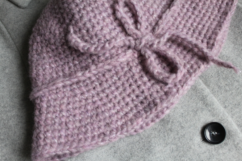 "ohne Glitzer - ohne mich" Damenhut häkeln PDF-Anleitung