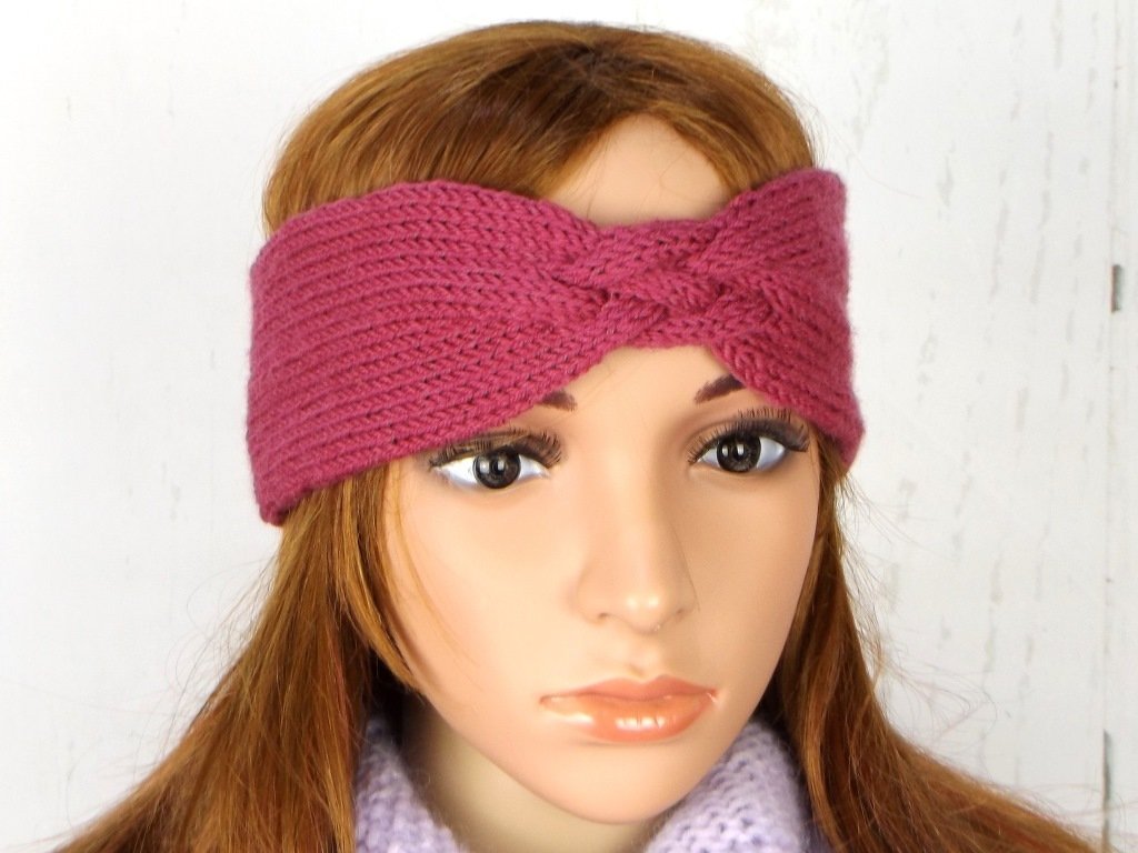 Strickanleitung Stirnband " Verzopft" - Bild 4