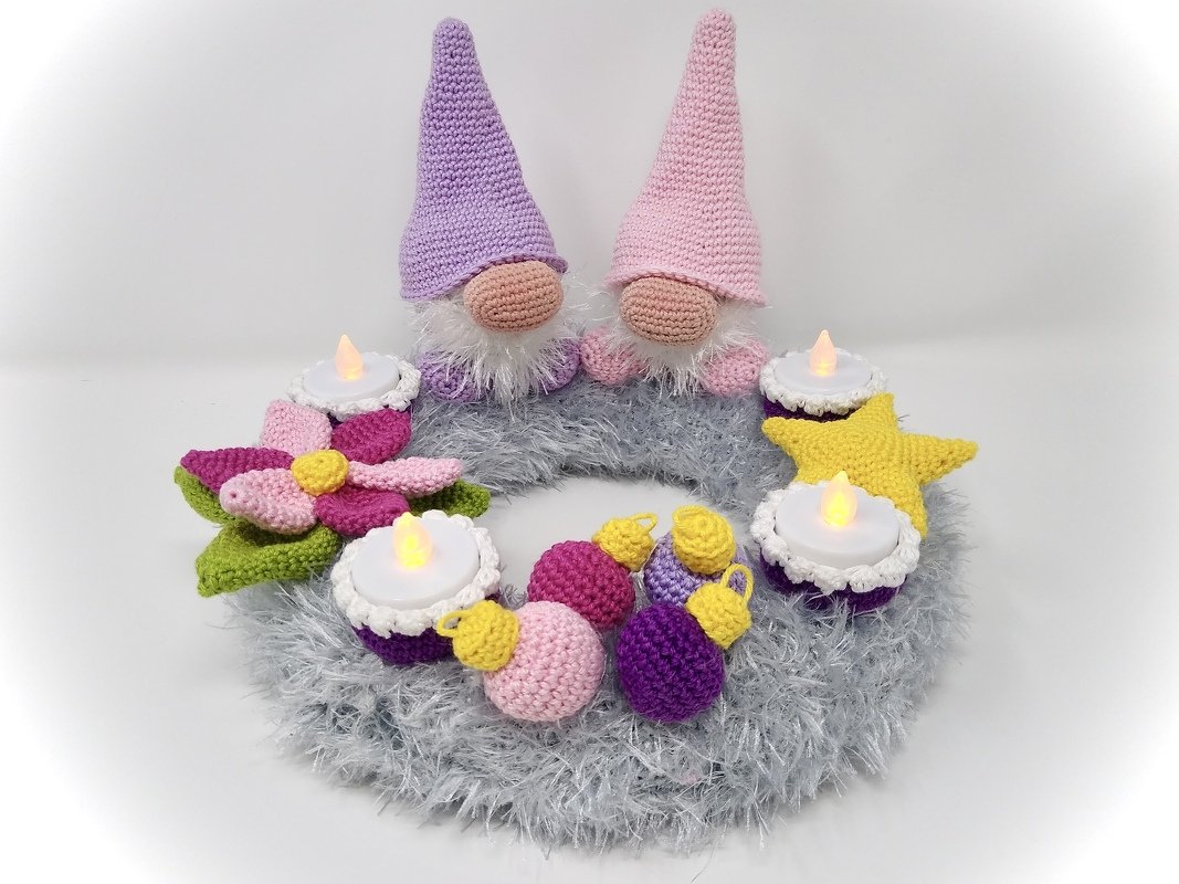 Imp wreath - Crochet Pattern from Diana´s kleiner Häkelshop - Image 5