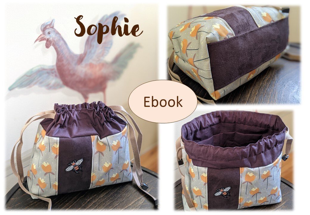 Anleitung Beuteltasche / Kosmetikbeutel "Sophie"