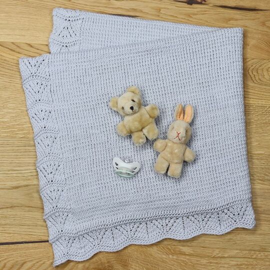Strickanleitung Babydecke "Mali" 762121