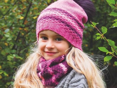 Strickanleitung Mütze mit Loop "Ideal" 762138