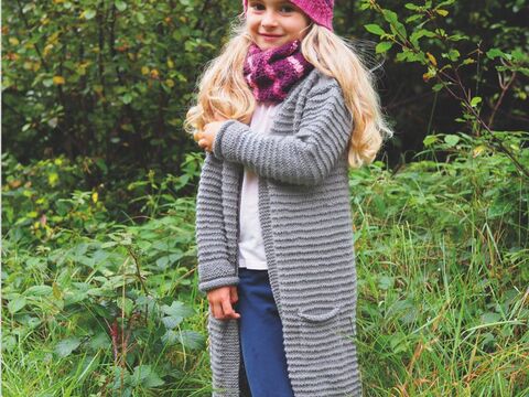 Strickanleitung Kindermantel "Ideal" 762139