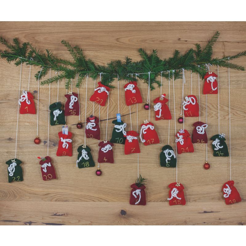 Strickanleitung Adventskalender "Ideal" 762146