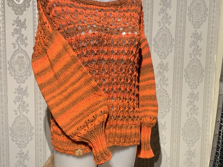 Strickanleitung für das Top und den Damenpullover "Sunrise"