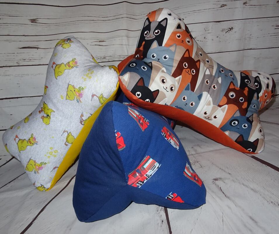 Leseknochen Kissen in 4 Größen nähen E-Book Schnittmuster - Bild 8