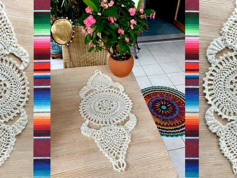 Tischläufer "NARCOS" Skull