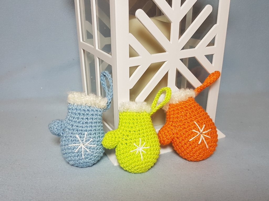 Häkelanleitung Minihandschuh - Bild 4