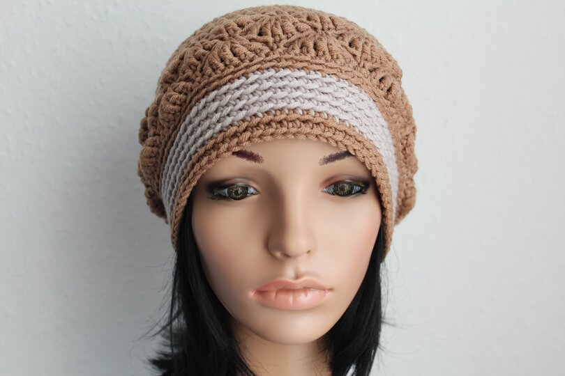 "Gloria" Beaniemütze häkeln PDF-Anleitung