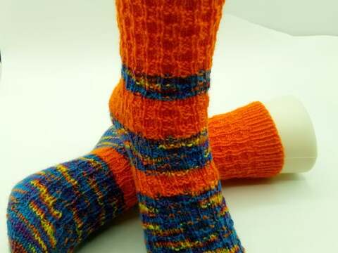 Anleitung Hexentopf Sockenmuster Saria - Winterhexe