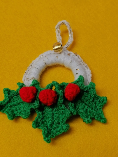 Weihnachtsschmuck „Linda“ – Häkelanleitung