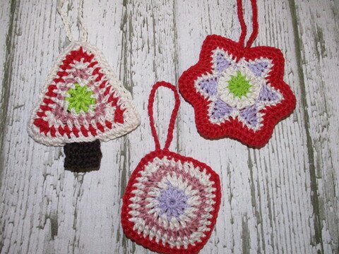 Häkelanleitung Christmas Set