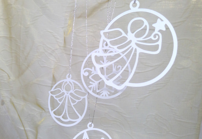 Engel Stern Kugeln Plotterdatei SVG DXF FCM