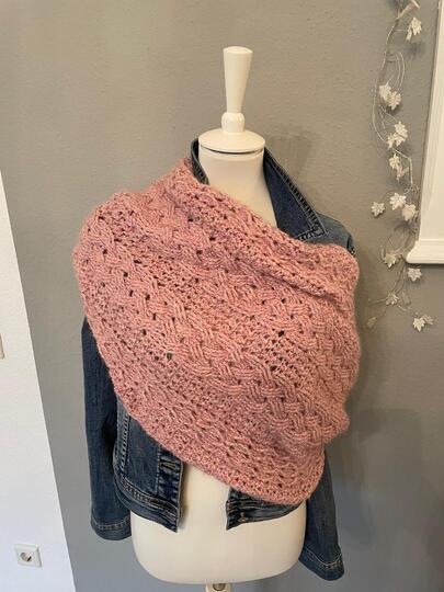 Häkelanleitung Loop Schal Stirnband Liva