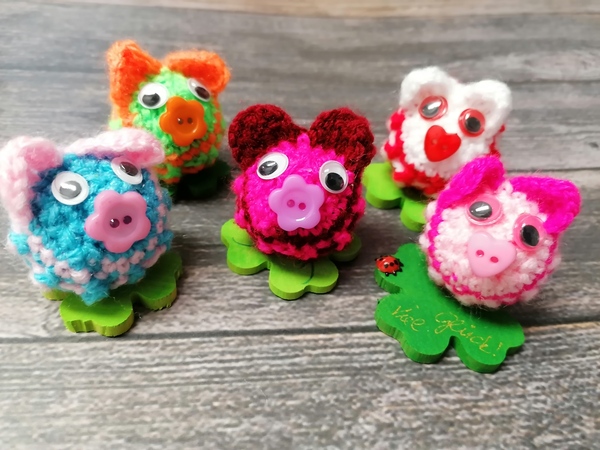 Lucky pig „Nutschi“ – crochet pattern