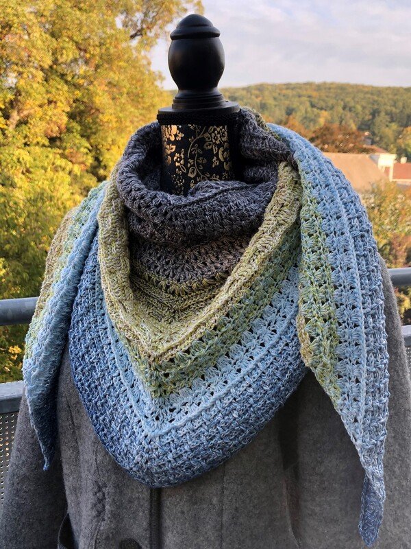 Wild Seven - flaches Dreieckstuch im Mustermix - Bild 14