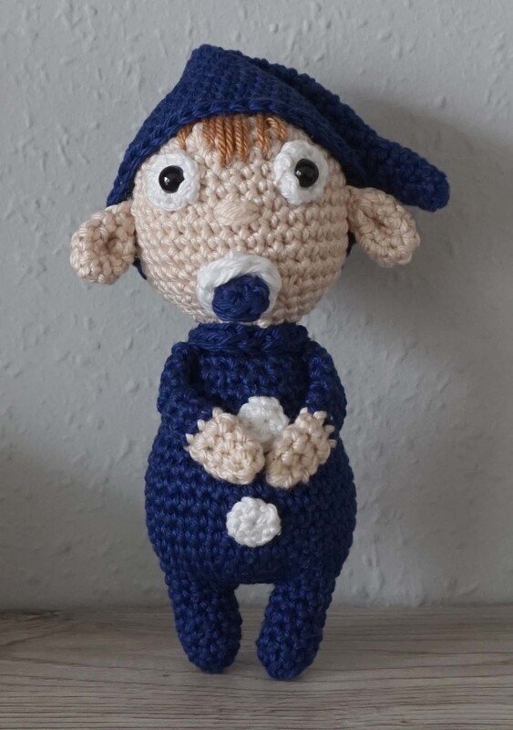 Häkelanleitung Schlafpuppe Valentin - Bild 5