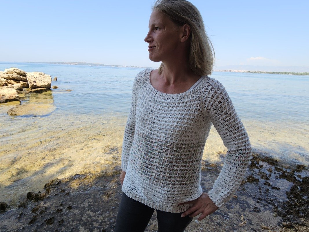 Häkelanleitung Oversize Pullover bei PicSar Design - Bild 5