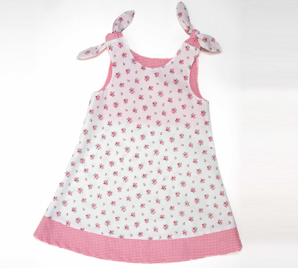 Schnittmuster Mädchenkleid JULE – Anleitung Datei Gr. 74/80–146/152