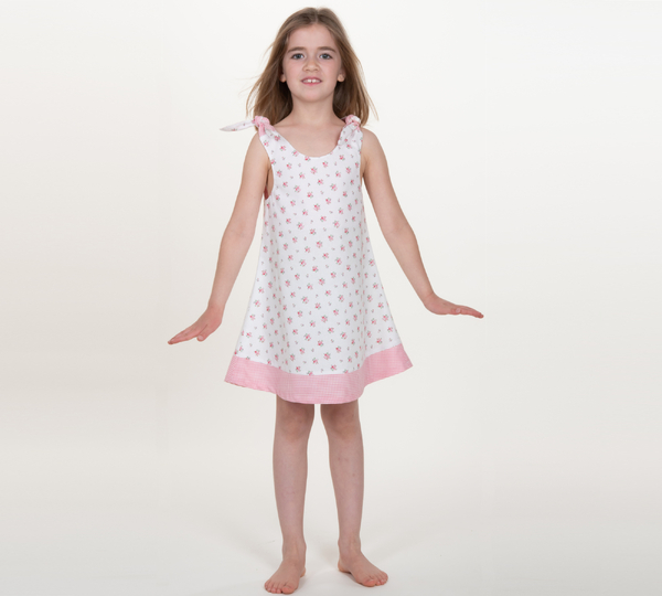 sewing pattern girls dress STEFFI tutorial 9m/12m 18m/2y 3y/4y 5y/6y 7y/8y