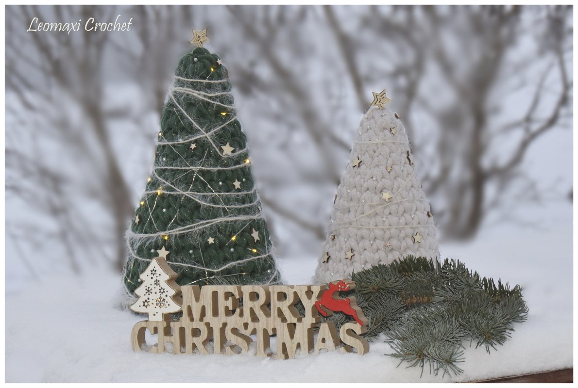 - NOEL - Tannebäumchen häkeln, alle Größe, Last-Minute Geschenk - Bild 9