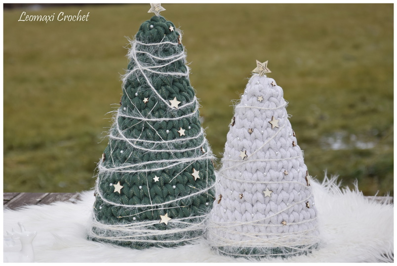 - NOEL - Tannebäumchen häkeln, alle Größe, Last-Minute Geschenk