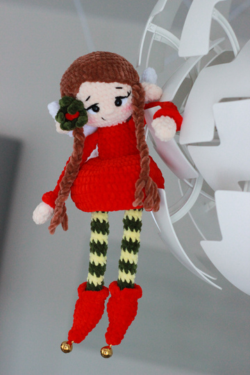 Elle the fairy Crochet Pattern, Elf Pixie Amigurumi