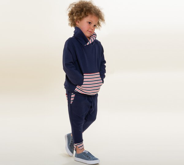 Kinder Hoodie & Jogginghose – FLY & DADO Schnittmuster Set (80–146)