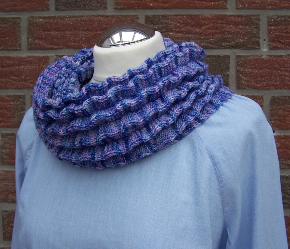 Strickanleitung für Loopschal "Hope" - Bild 3