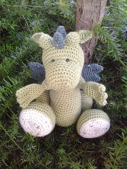 Crochet Dragon Baby - Pattern