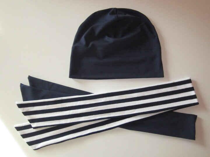 Instructions & Pattern for a Soft Cap with Tie, comfortable during chemo
