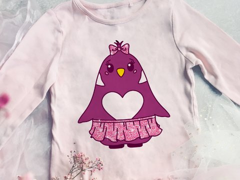 Plotterdatei Pinguin Peppa